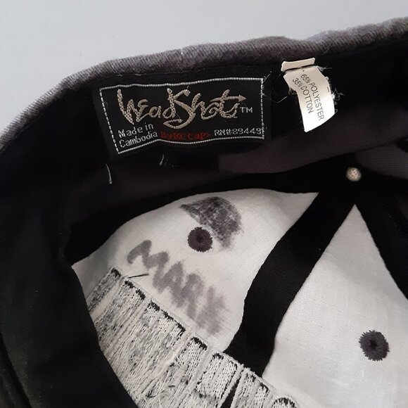 BLACKHAWK! Baseball Cap * Dark Gray * EUC * Y2K * SHOT Show * 2000 * - Picture 6 of 7